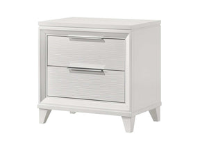 Cressida White Nightstand - Ornate Home