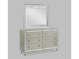 Cristian Champagne Bedroom Mirror - Ornate Home