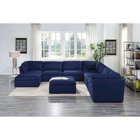 Crosby Deep Blue Modular Sectional Sofa PreSets - Ornate Home