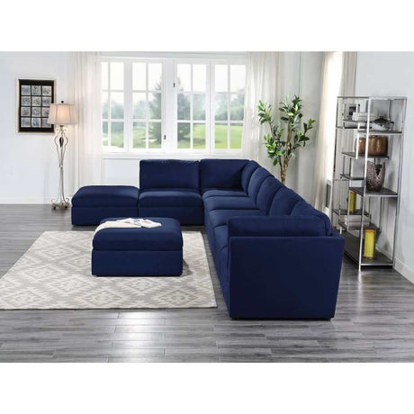 Crosby Deep Blue Modular Sectional Sofa PreSets - Ornate Home