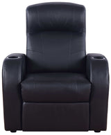 Cyrus Black 5 Pc Theater Seating (4R) - Ornate Home