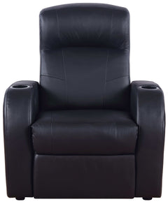 Cyrus Black 9 Pc Theater Seating (5R) - Ornate Home