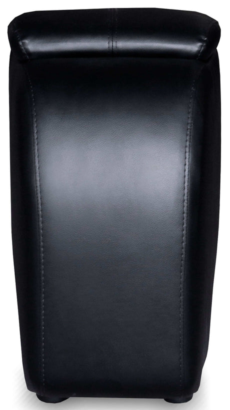 Cyrus Black Wedge Console - Ornate Home