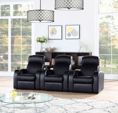Cyrus Black Wedge Console - Ornate Home
