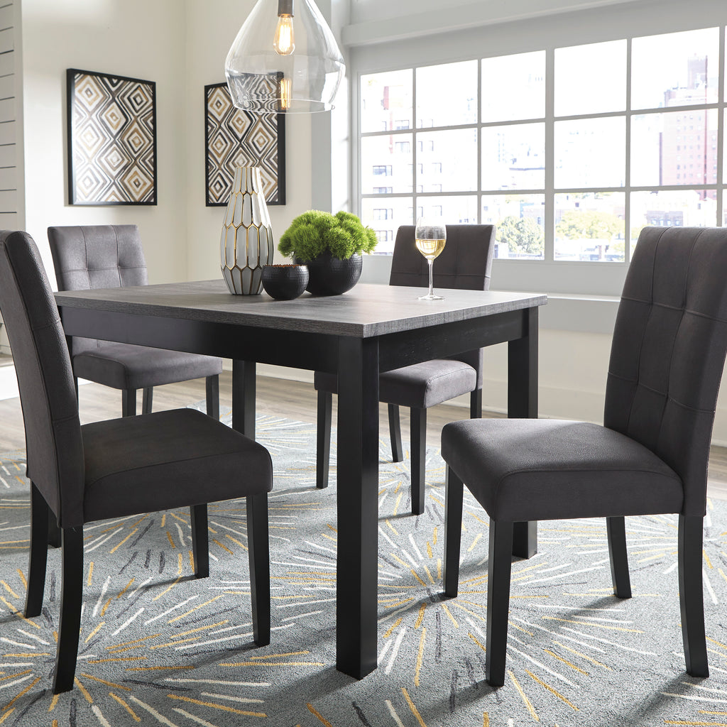 Garvine dining store table and chairs