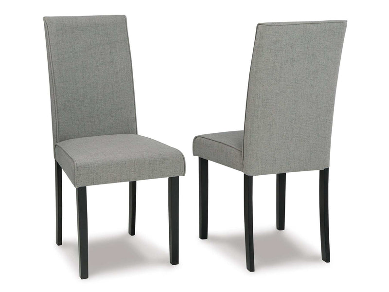 Kimonte Gray Dining Chair (Set of 2) - Ornate Home