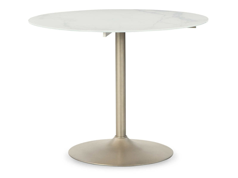 Barchoni Two-tone Round Dining Table - Ornate Home