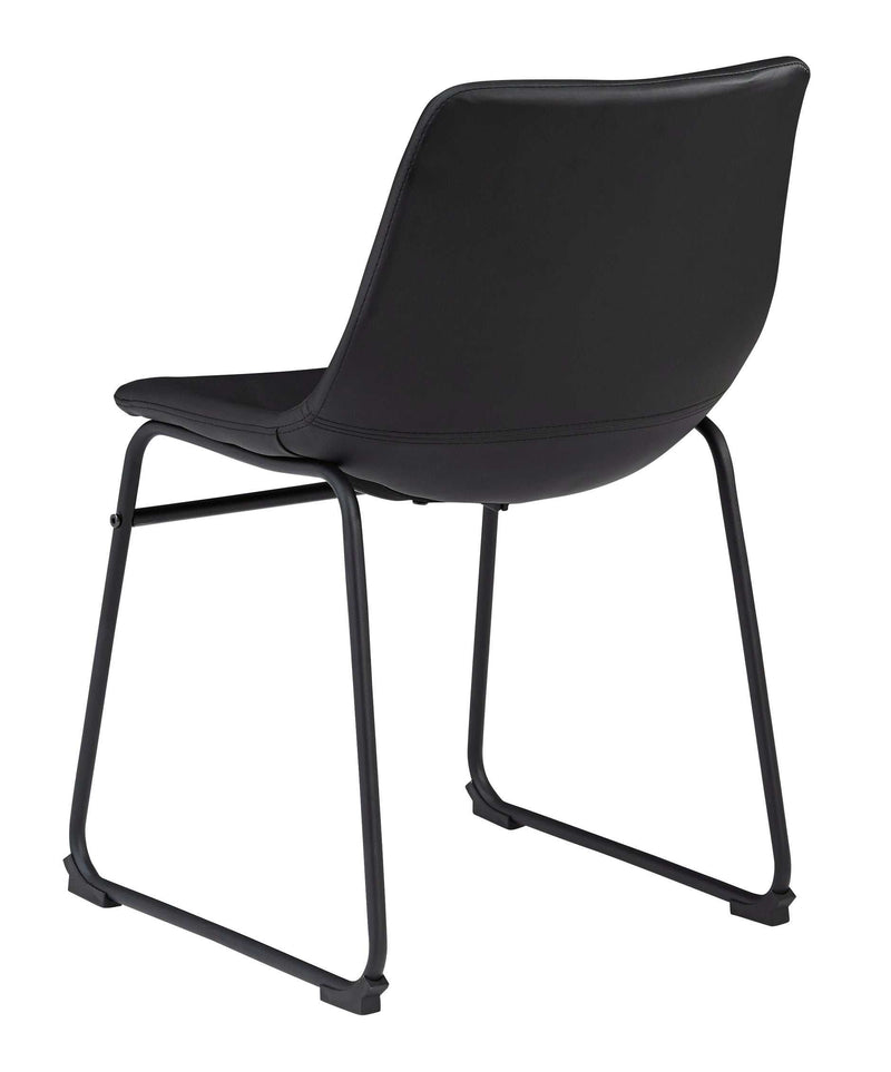 Centiar Black Side Chair (Set of 2) - Ornate Home