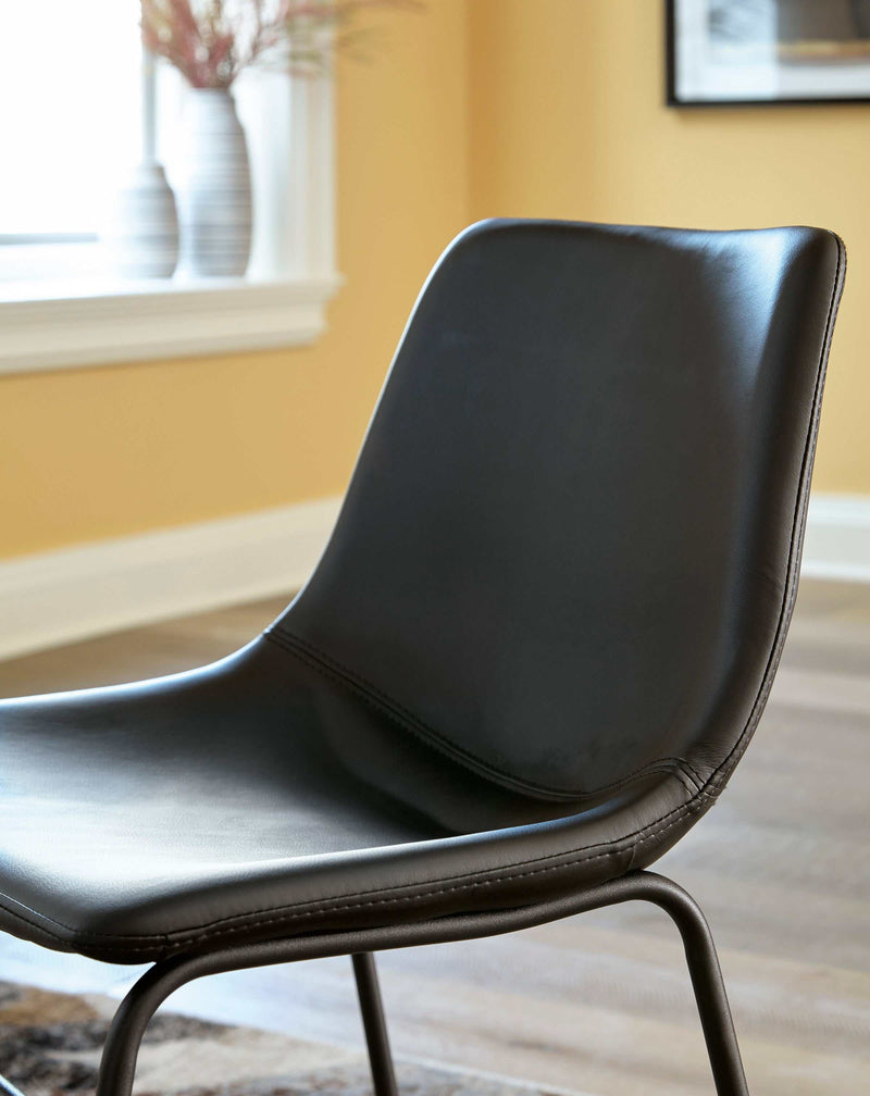 Centiar Black Side Chair (Set of 2) - Ornate Home