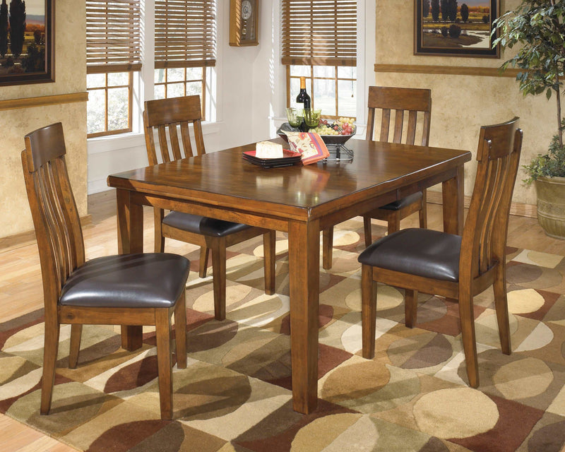 Ralene Medium Brown Dining Table w/ Butterfly Extension - Ornate Home