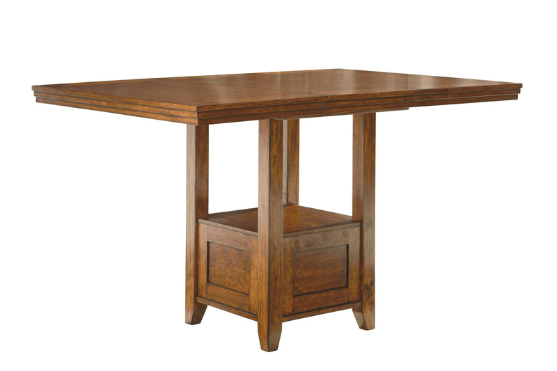 Ralene Medium Brown Counter Height Dining Room Set / 5pc - Ornate Home