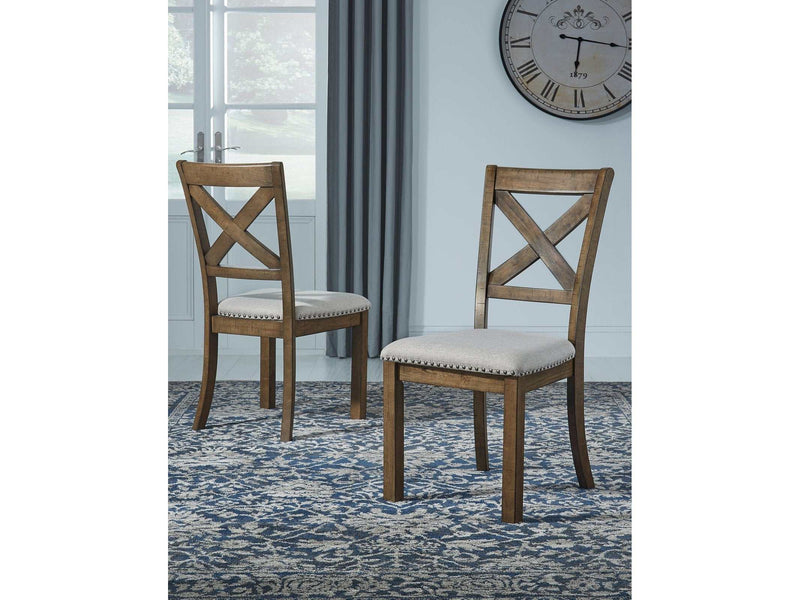 Moriville Beige Dining Chair (Set of 2) - Ornate Home