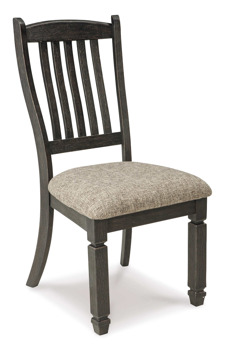 Tyler Creek Black/Grayish Brown Dining Side Chair (Set of 2) - Ornate Home