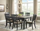 Tyler Creek Black/Gray Dining Table - Ornate Home