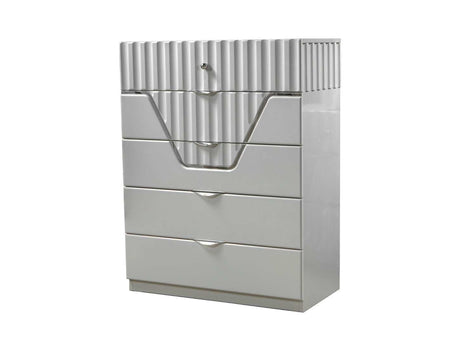 Da Vinci Gray Chest - Ornate Home