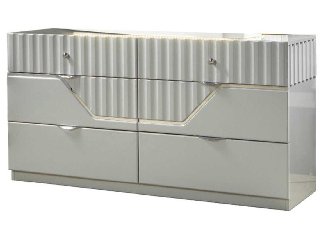 Da Vinci Gray Dresser - Ornate Home