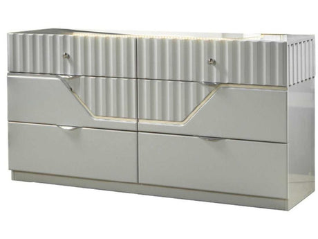 Da Vinci Gray Dresser - Ornate Home