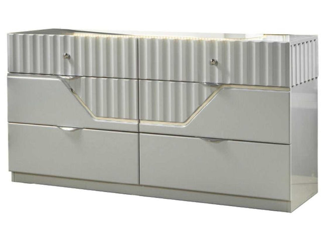 Da Vinci Gray Dresser - Ornate Home