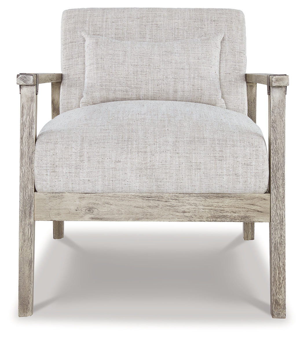 Dalenville Platinum Accent Chair - Ornate Home