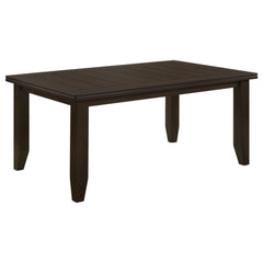 Dalila Cappuccino / Black 6 Pc Dining Set - Ornate Home