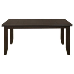 Dalila Cappuccino / Black 6 Pc Dining Set - Ornate Home