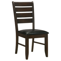 Dalila Cappuccino / Black 6 Pc Dining Set - Ornate Home