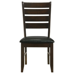 Dalila Cappuccino / Black 6 Pc Dining Set - Ornate Home