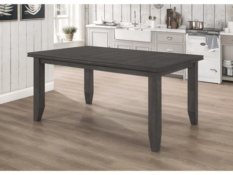 Dalila Dark Grey Dining Table - Ornate Home