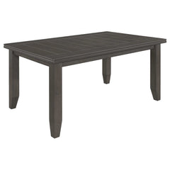 Dalila Dark Grey / Grey 6 Pc Dining Set - Ornate Home