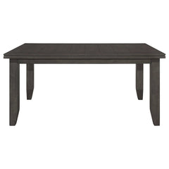 Dalila Dark Grey / Grey 6 Pc Dining Set - Ornate Home