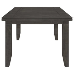 Dalila Dark Grey / Grey 6 Pc Dining Set - Ornate Home