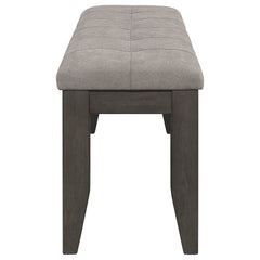 Dalila Dark Grey / Grey 6 Pc Dining Set - Ornate Home