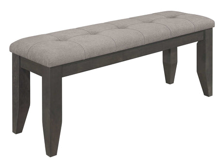 Dalila Dark Grey / Grey Bench - Ornate Home