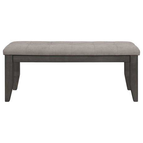 Dalila Dark Grey / Grey Bench - Ornate Home