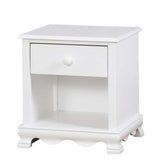 Dani White Nightstand - Ornate Home