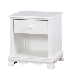 Dani White Nightstand - Ornate Home