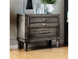 Daphne Gray Nightstand - Ornate Home
