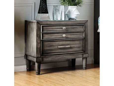 Daphne Gray Nightstand - Ornate Home