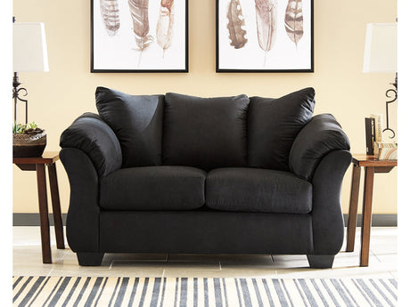 Darcy Stationary Loveseat - Ornate Home