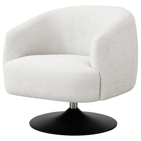 Dave Beige Swivel Chair - Ornate Home