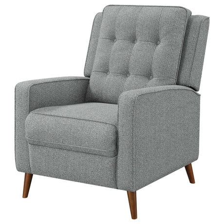 Davidson Grey Push Back Recliner - Ornate Home