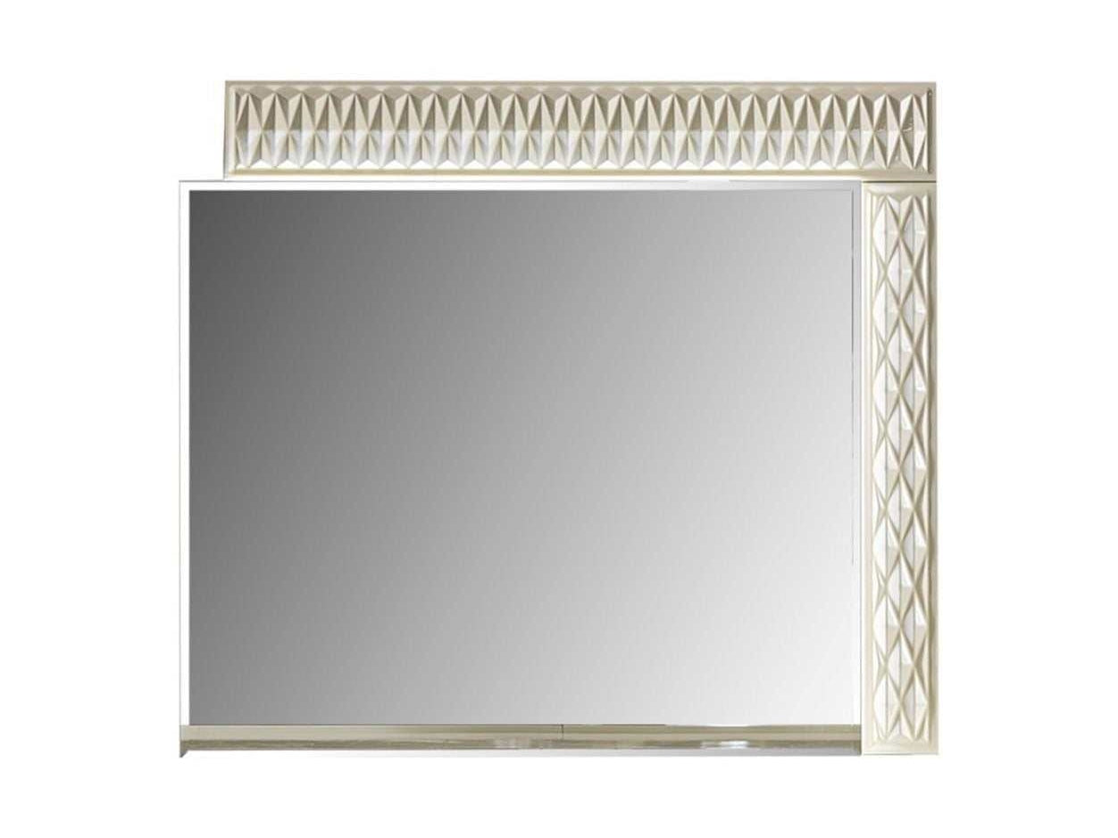 Delfano Beige Bedroom Mirror - Ornate Home