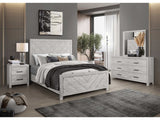 Denver Gray Full Storage Bedroom Set / 4pc - Ornate Home