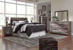 Derekson Multi Gray Nightstand - Ornate Home