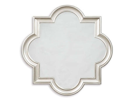 Desma Champagne Frame Accent Mirror - Ornate Home