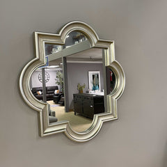 Desma Champagne Frame Accent Mirror - Ornate Home