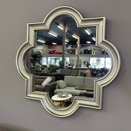 Desma Champagne Frame Accent Mirror - Ornate Home