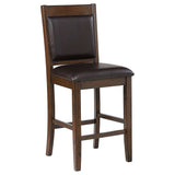 Dewey Walnut / Brown Counter Stool (Set of 2) - Ornate Home