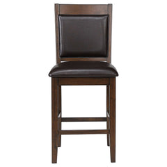 Dewey Walnut / Brown Counter Stool (Set of 2) - Ornate Home