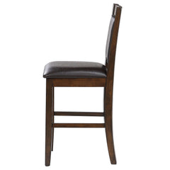 Dewey Walnut / Brown Counter Stool (Set of 2) - Ornate Home